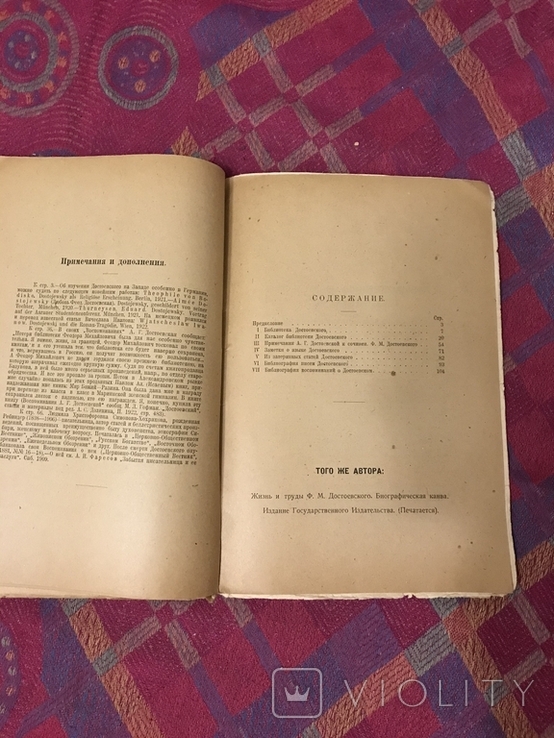 Семинарий по Достоевскому - 1922 библиография Л. Гроссман, фото №10