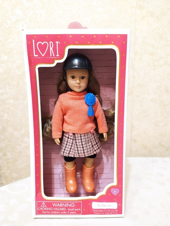 Американская кукла Battat, коллекция Lori, Felicia, 15 см, numer zdjęcia 2