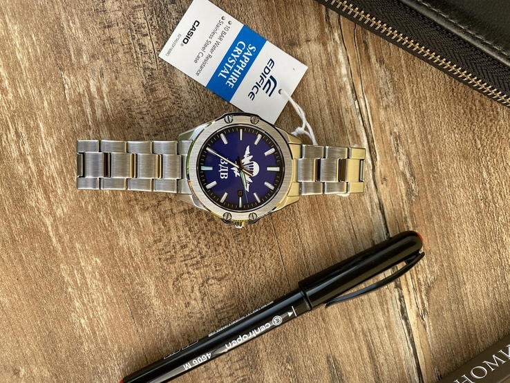 Мужские наручные часы Casio EFR S107D С Логотипом ВДВ, photo number 7