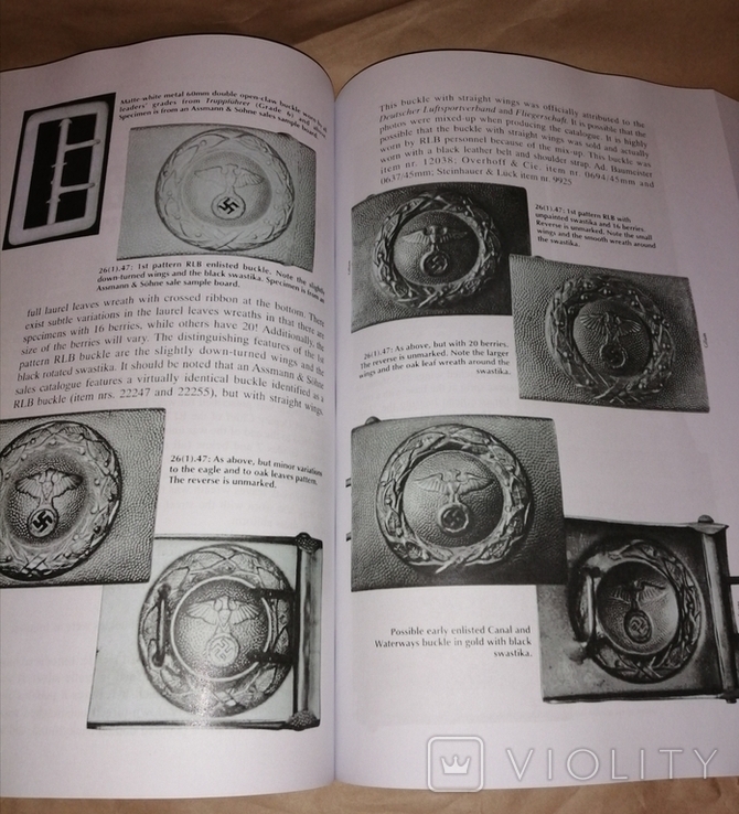 Пряжки и ремни III Рейха. Каталог 650 страниц. Большой формат., фото №11