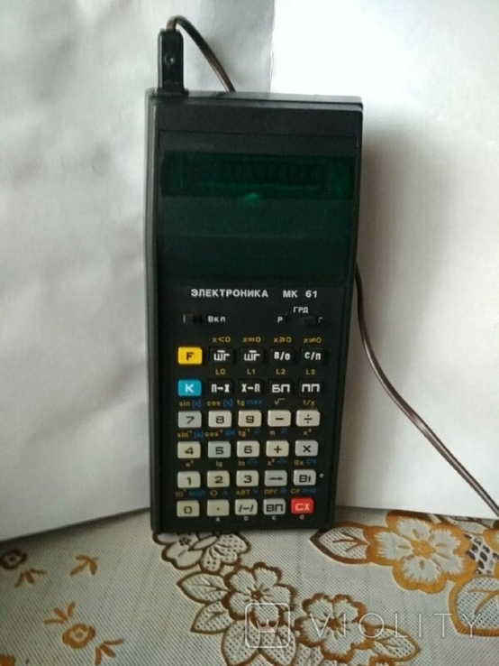 Радянський калькулятор електроніка МК 61, фото №11