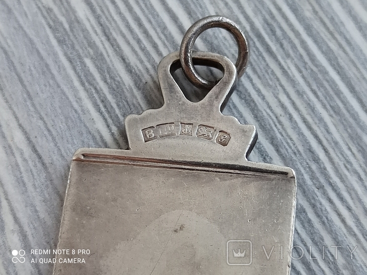 Брелок "Ключ" / серебро / Англия, фото №9