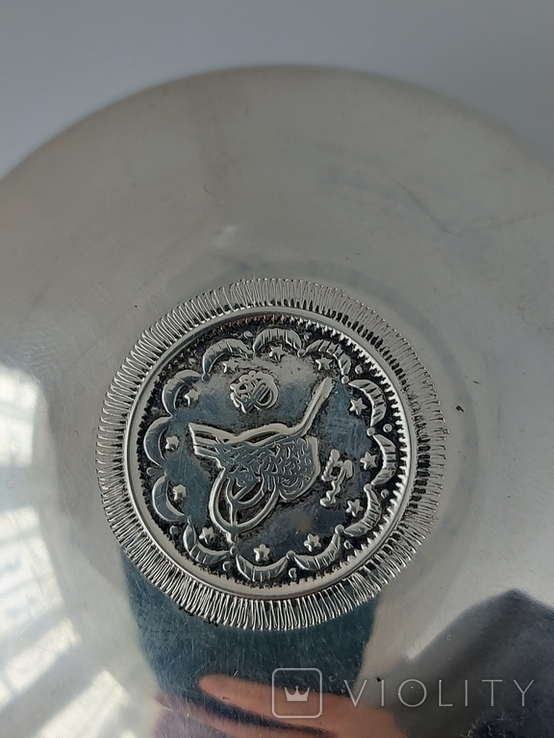 Коробочка шкатулка серебро 900 проби, фото №11