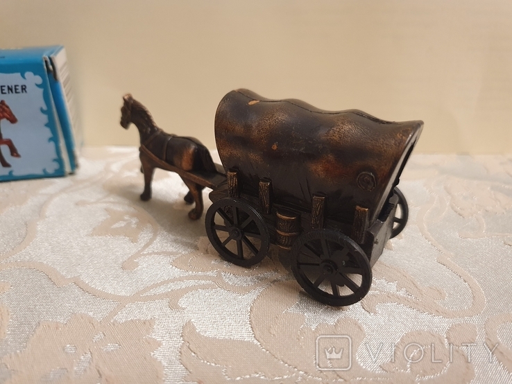 Винтажная точилка Die-Cast (Covered wagon with horse) - Китай, фото №6
