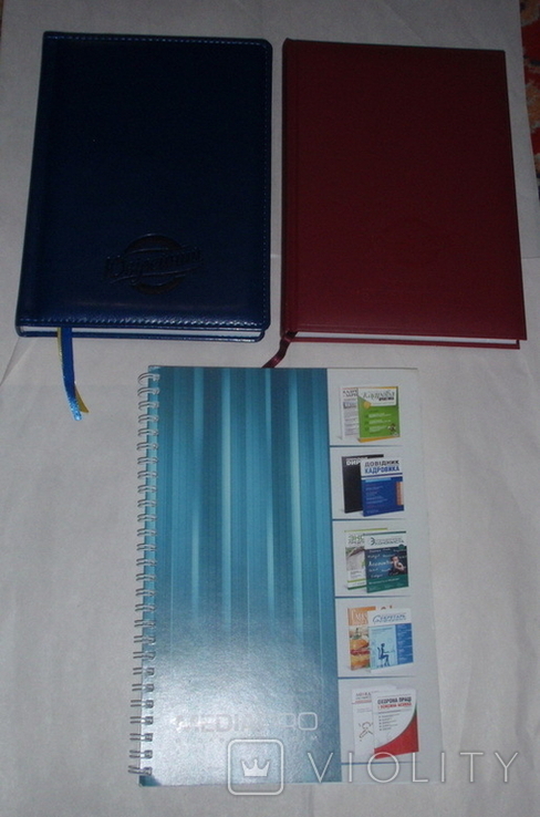 Original diaries for records, business people 3 pcs, photo number 2