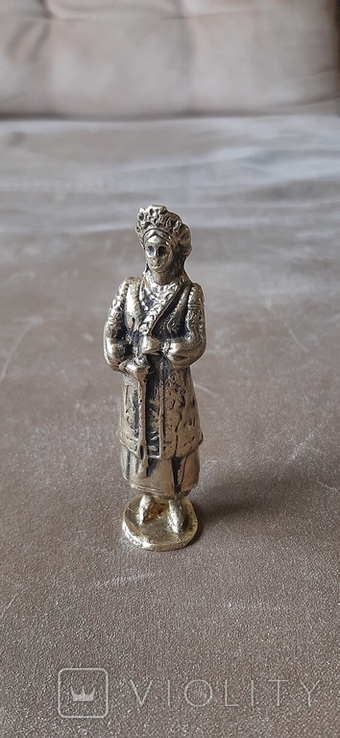 Статуэтки фигурки миниатюры бронза латунь бронзовая латуная Леся Украинка, фото №2