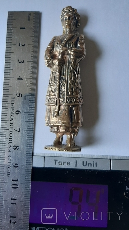 Статуэтки фигурки миниатюры бронза латунь бронзовая латуная Леся Украинка, фото №3