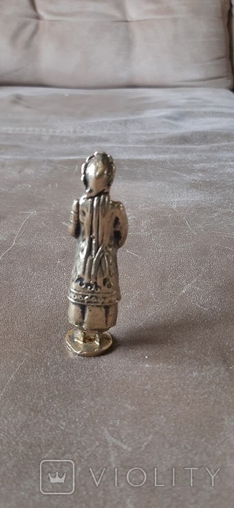 Статуэтки фигурки миниатюры бронза латунь бронзовая латуная Леся Украинка, фото №5
