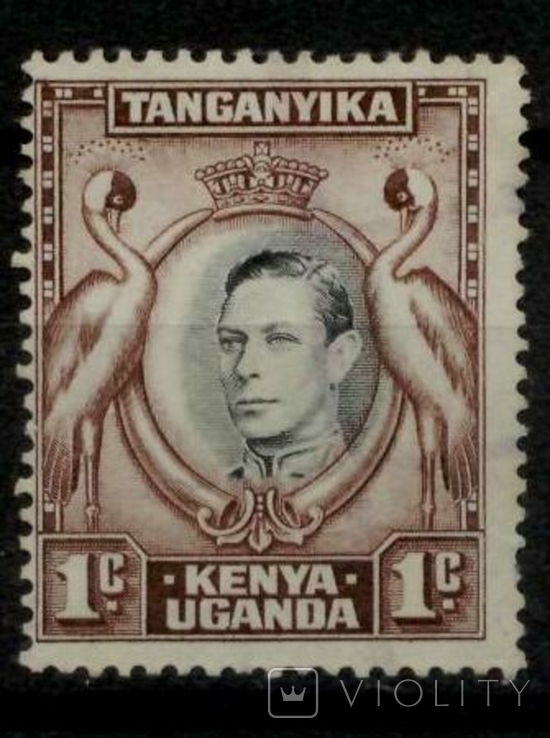 КУТ 1938 перфорація 13 1/413 3/4 зміщення центру колонія Британії