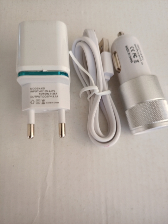 Комплект зарядних пристроїв Baseus з шнуром micro USB, фото №4