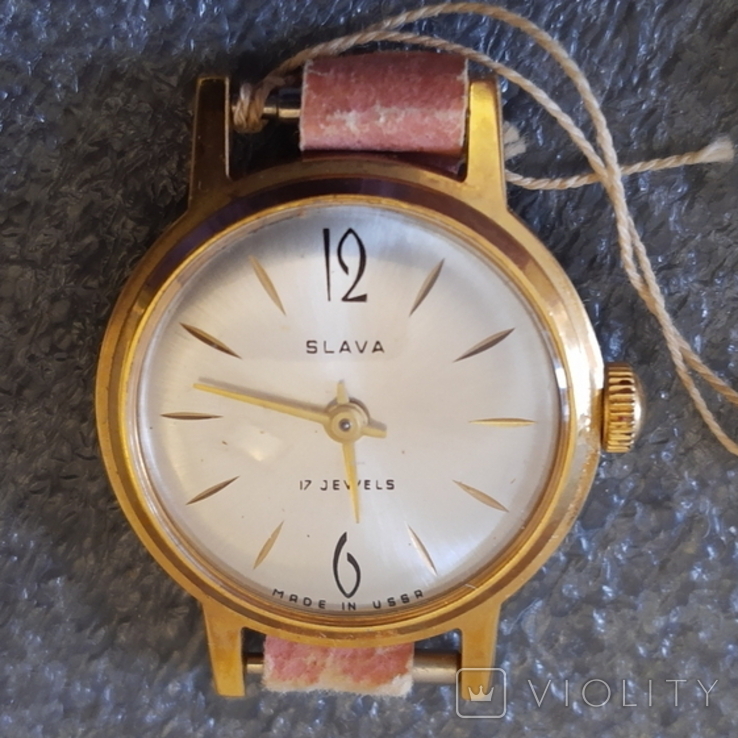 Часы женские Slava au в упаковке 1969г., фото №4