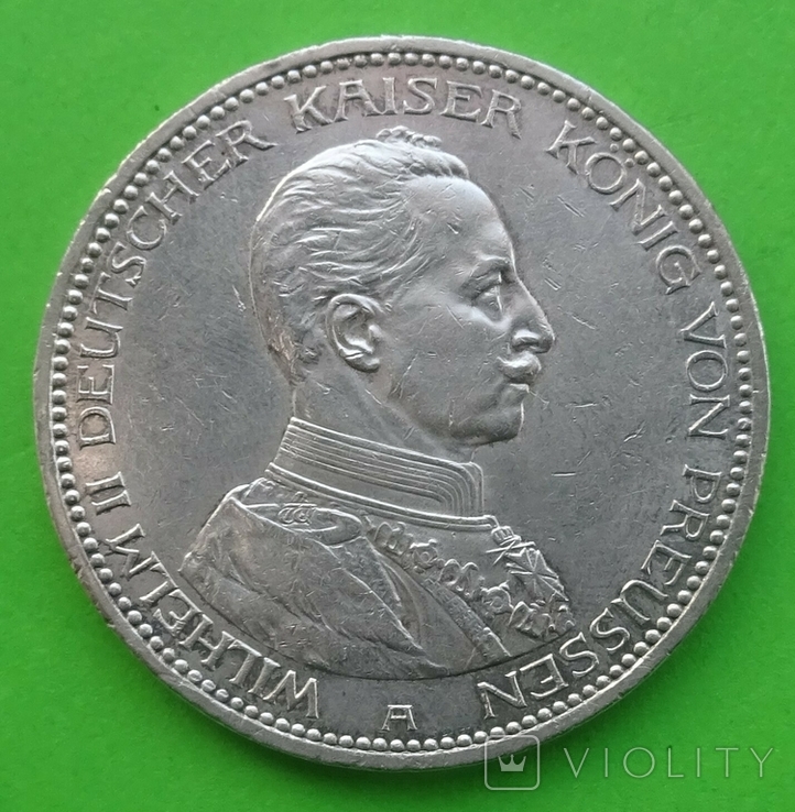 5 марок, Пруссия, 1913 год.