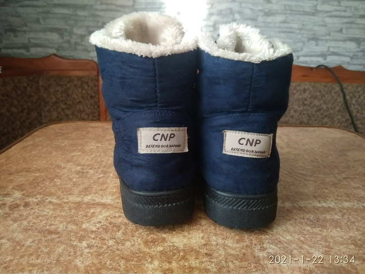 Ботинки на меху р.35 CNP, фото №7