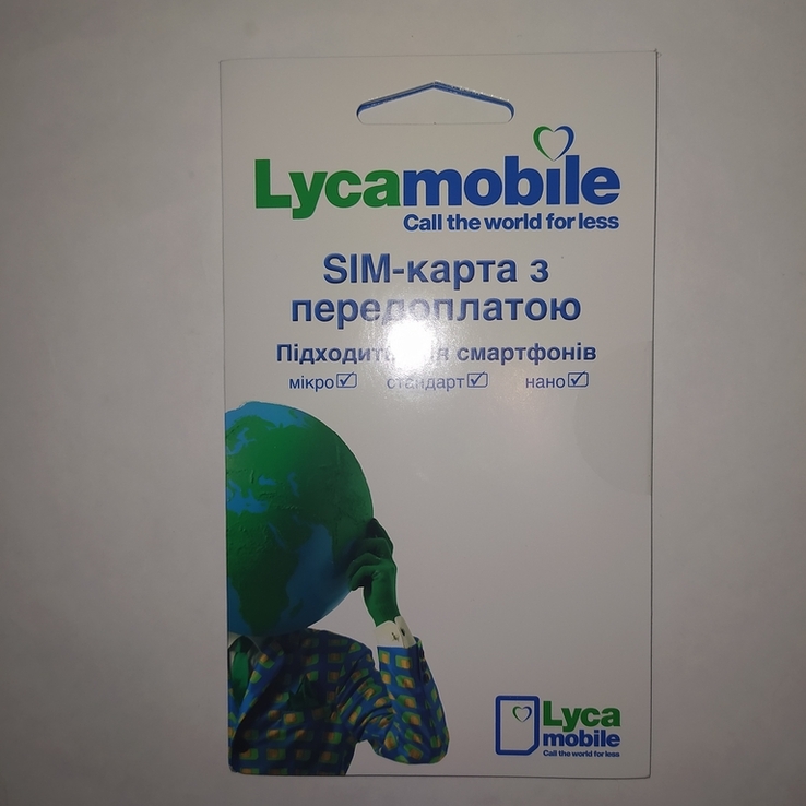 Стартовый пакет Лайкамобайл. дешёвая связь. Сим-карта Lycamobile Україна, Лайкамобайл, numer zdjęcia 3