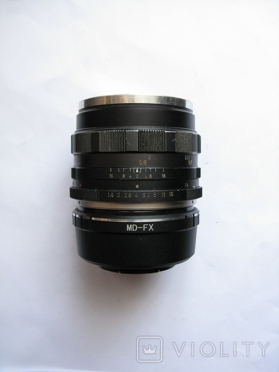 Auto Rokkor PF 1.4 58mm + переходник fujifilm X