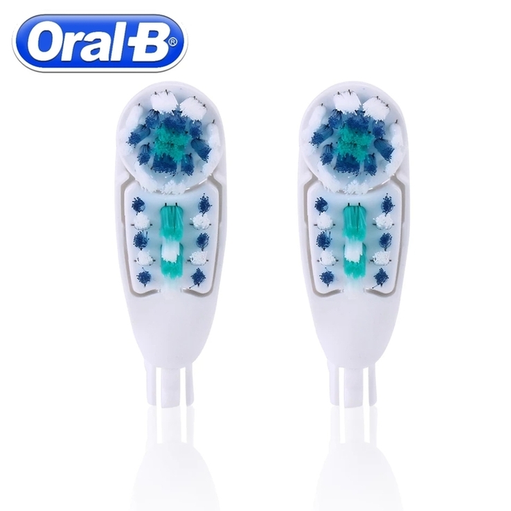 Сменные насадки Oral b Cross Action для электрической зубной щетки. Оригинал, фото №4