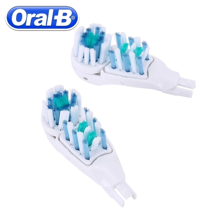 Сменные насадки Oral b Cross Action для электрической зубной щетки. Оригинал, numer zdjęcia 2