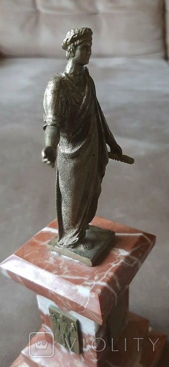 Статуэтка фигурка миниатюра бронза латунь бронзовая латунная Дюк, фото №5