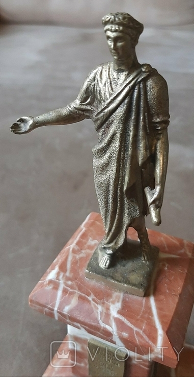 Статуэтка фигурка миниатюра бронза латунь бронзовая латунная Дюк, фото №6