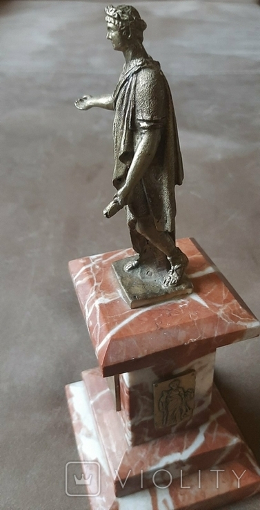 Статуэтка фигурка миниатюра бронза латунь бронзовая латунная Дюк, фото №7