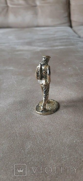 Статуэтка фигурка миниатюра бронза латунь бронзовая латуная Остап бендер, фото №5