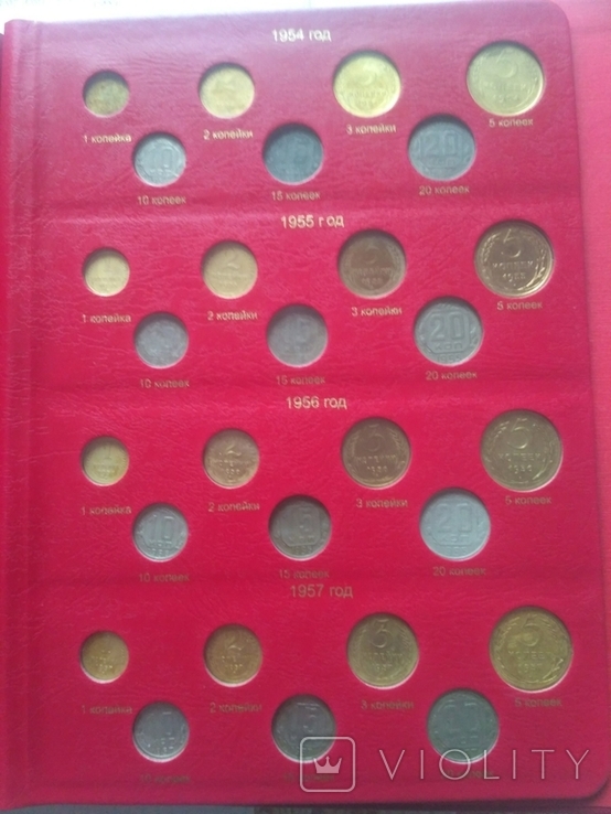 Тематический альбом с монетами, фото №3