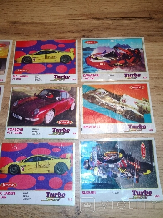 Turbo Sport вкладыши., фото №3