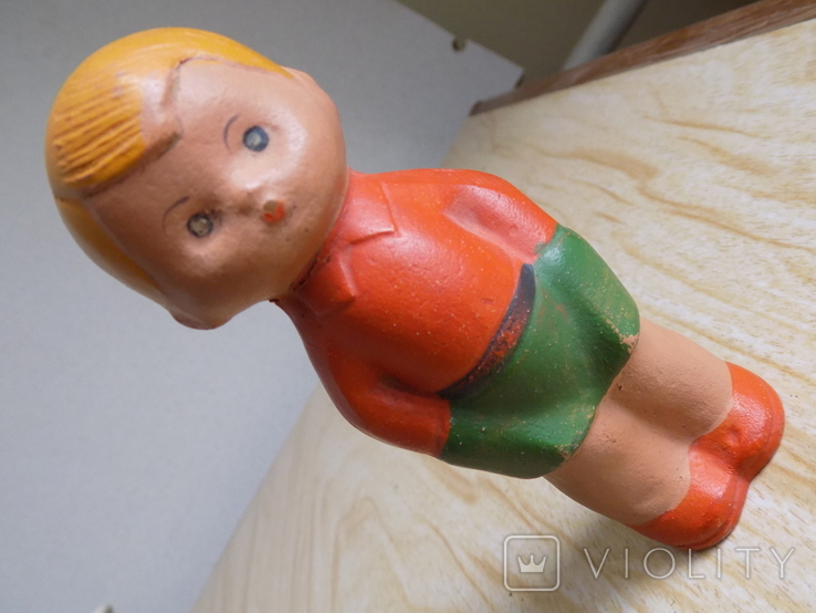 Мальчик,игрушка резина,СССР