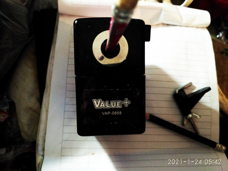 Точилка для карандашей Value+vap-0658.97, фото №4