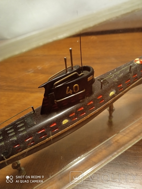 Модель подводной лодки СССР времен Войны., фото №5