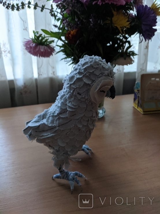 Automobile textile bird "Owl", photo number 2
