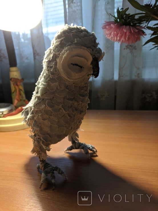 Automobile textile bird "Owl", photo number 6