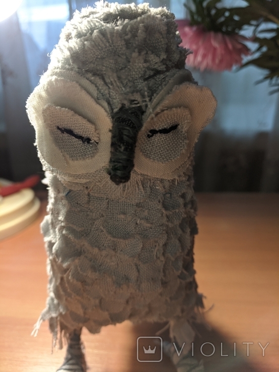 Automobile textile bird "Owl", photo number 8