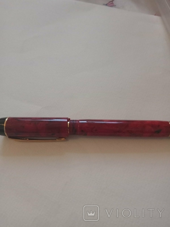 Ручка перьевая Parker Duofold International MK2, перо 18K золото, фото №5