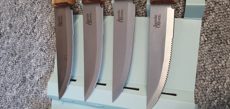   Ножи для стейков jamie oliver jumbo steak knives set of 4, фото №4