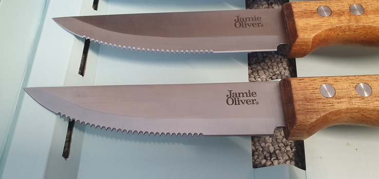   Ножи для стейков jamie oliver jumbo steak knives set of 4, фото №7