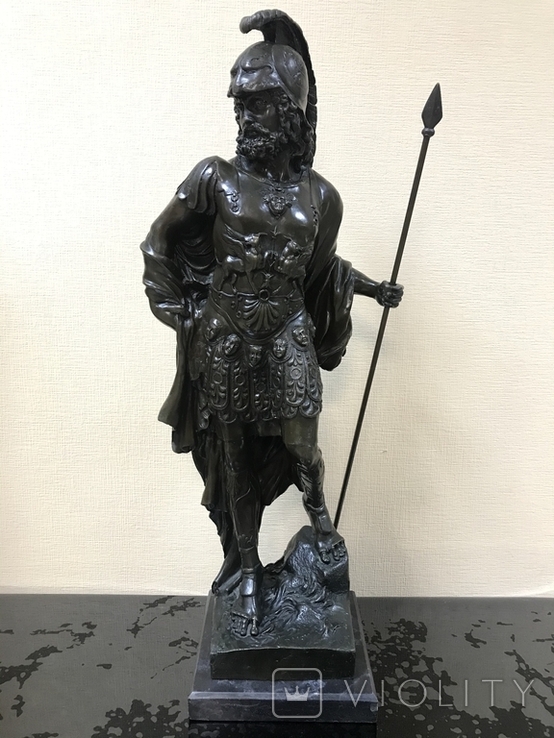 Бронзовая фигура Римский воин, фото №2