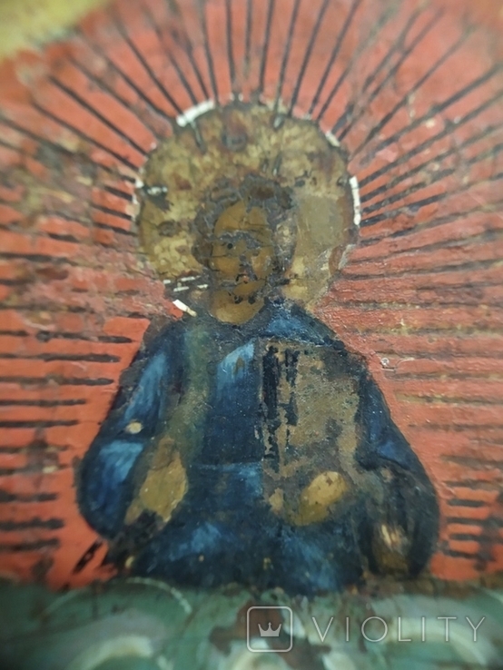 Икона полуковчег Иоанн Воин, фото №11