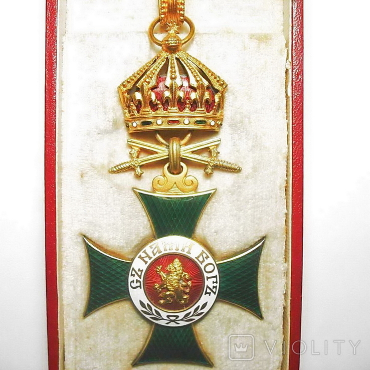 Болгарский орден Александра, ІІІ ст. с мечами, на советского полковника, фото №3