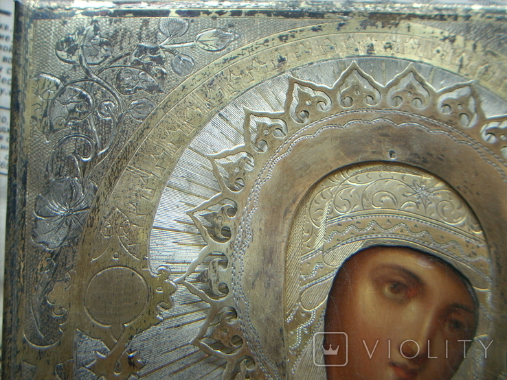 Икона Богородица Тихвинская, 84, фото №7
