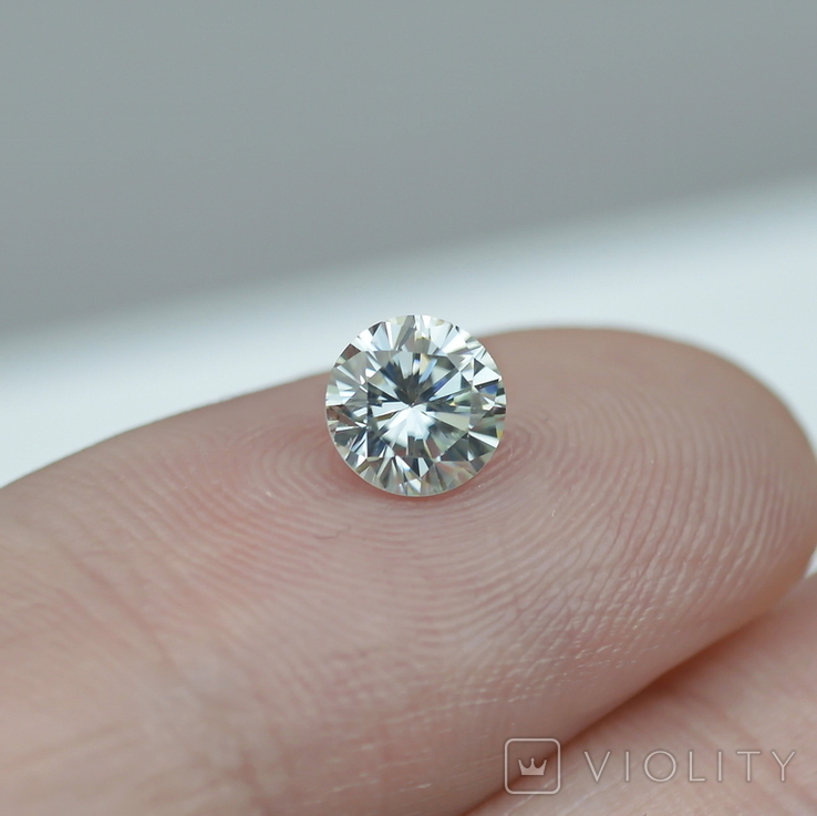 Муассанит Moissanite 0,84 карата, фото №5