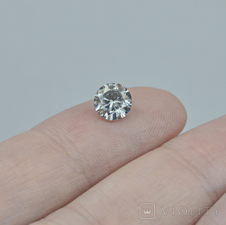 Муассанит Moissanite 1.31 карата, фото №5