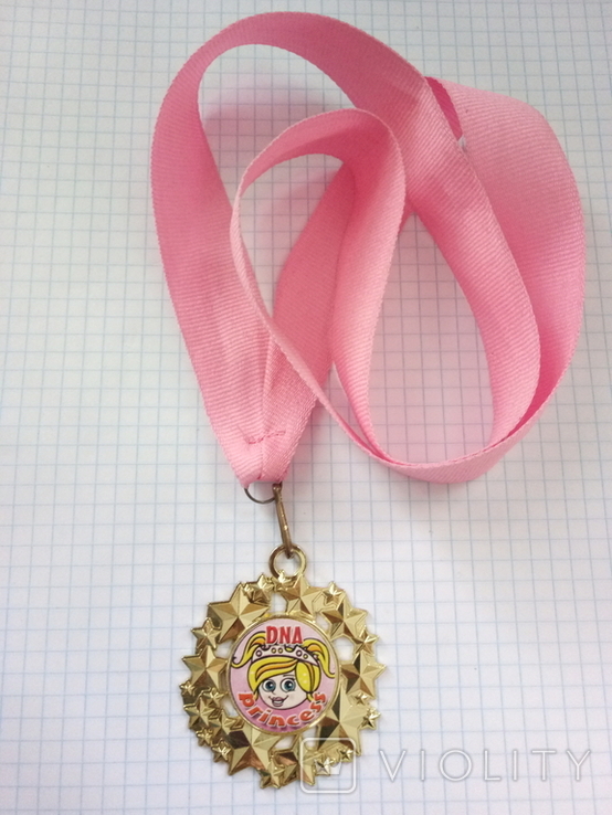Медаль DNA princess, фото №2