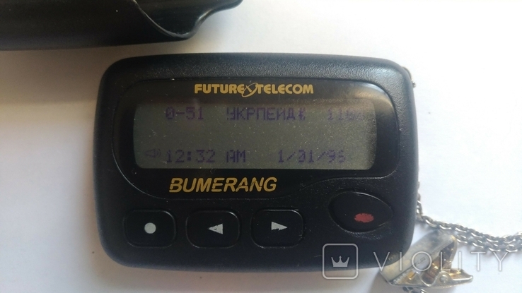 Пейджер Бумеранг (Bumerang) от Future Telecom, фото №2