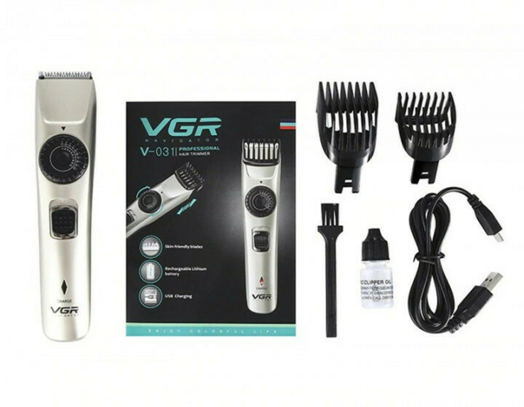 Машинка для стрижки волос VGR V-031, photo number 5