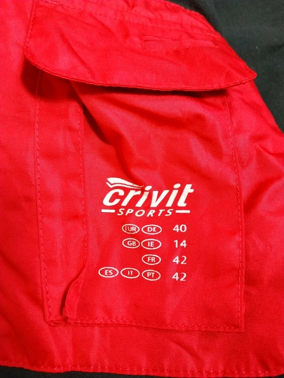 Куртка лыжная. Термокуртка CRIVIT мембрана наполнитель THINSULATE р-р 40(состояние), photo number 11
