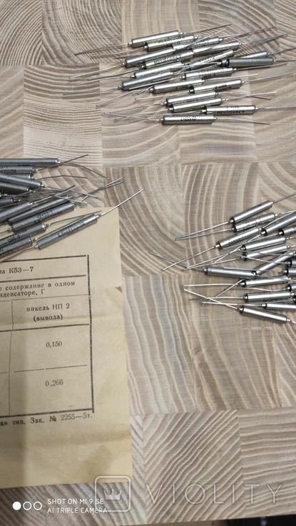 К53-7 (конденсаторы неполярные) - 54 шт.
