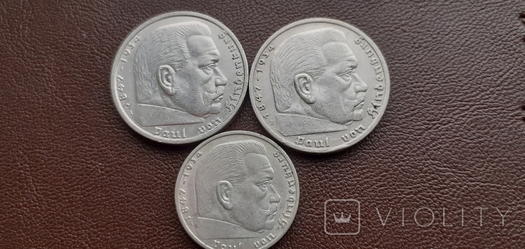 Рейх 3 монети