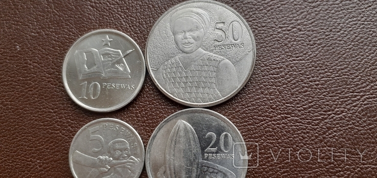 Гана 4 монети, фото №7