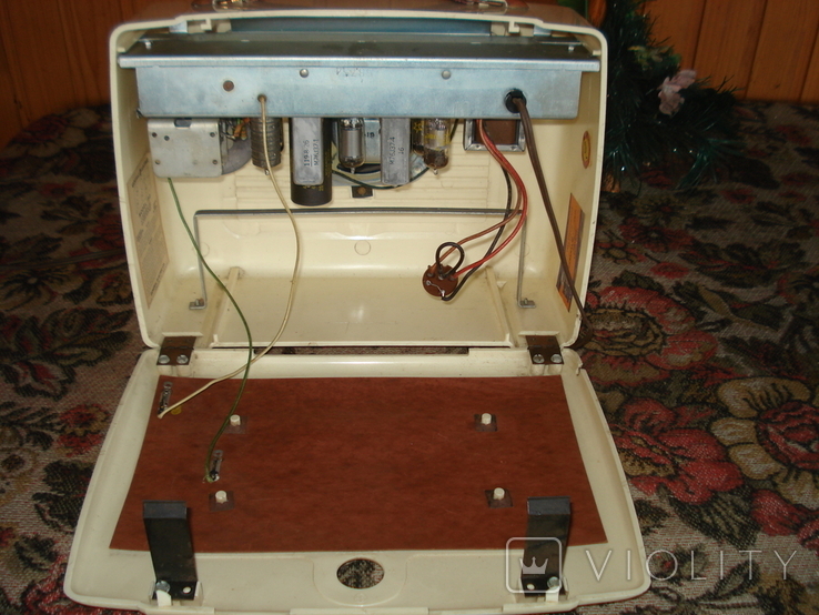 Переносний батарейний радіоприймач General Elektric GE-150, фото №6